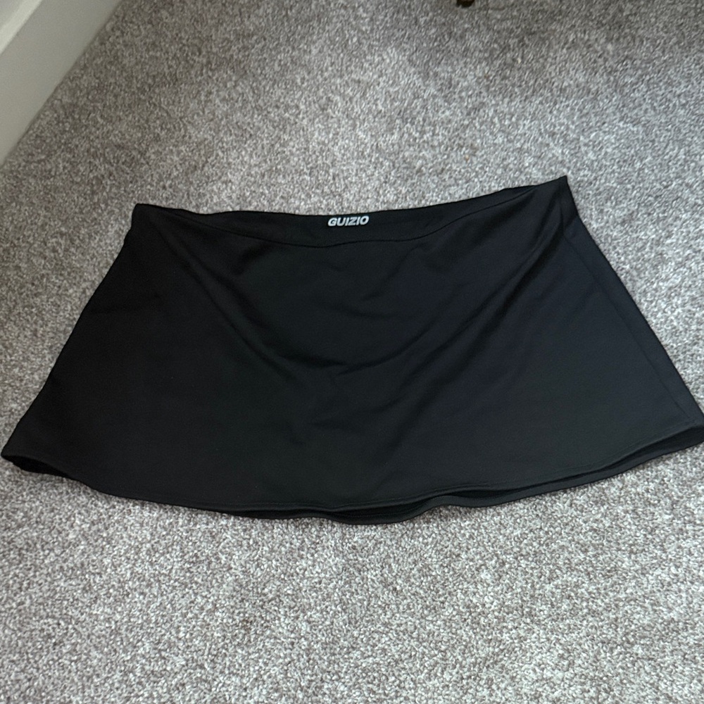 ⭐️ DANIEL GUIZIO BLACK MICRO MINI SKIRT